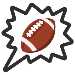 right anger bubble and american football