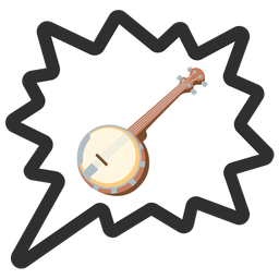 right anger bubble and banjo