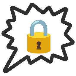 right anger bubble and locked