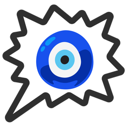 right anger bubble and nazar amulet