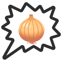 right anger bubble and onion