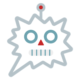 right anger bubble and robot