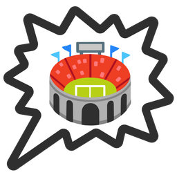 right anger bubble and stadium