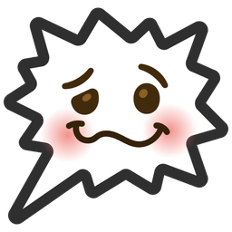 right anger bubble and woozy face