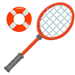 ring buoy and badminton