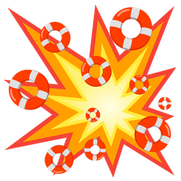 ring buoy and collision