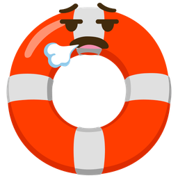 Ring buoy and Face exhaling