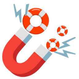ring buoy and magnet