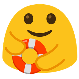 ring buoy and people hugging