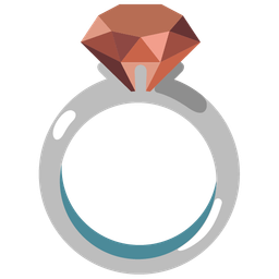 ring and brown heart