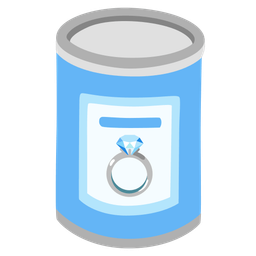 ring and canned food