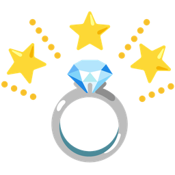ring and glowing star