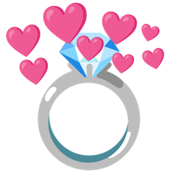 ring and heart with arrow