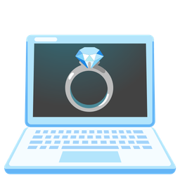 ring and laptop