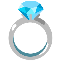 ring and light blue heart