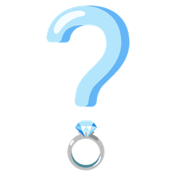 ring and red question mark