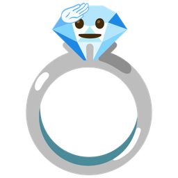 ring and saluting face