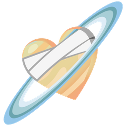 ringed planet and mending heart