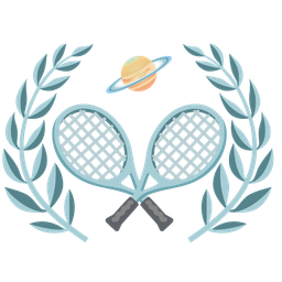 ringed planet and tennis