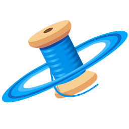 ringed planet and thread