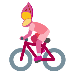 Roasted sweet potato and Bicycle