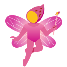 Roasted sweet potato and Butterfly