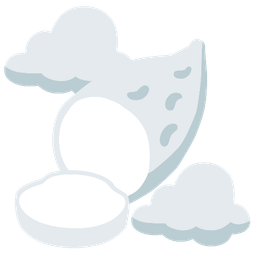 Roasted sweet potato and Cloud