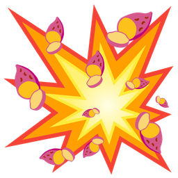 Roasted sweet potato and Collision