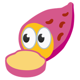 Roasted sweet potato and Eyes