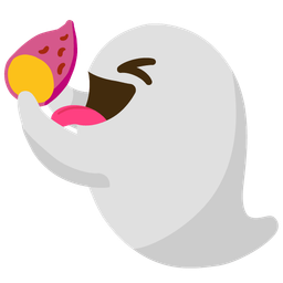 Roasted sweet potato and Ghost