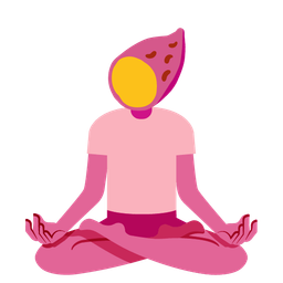 Roasted sweet potato and Lotus