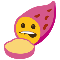 Roasted sweet potato and Mouth