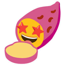 Roasted sweet potato and Star-struck