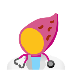 Roasted sweet potato and Stethoscope