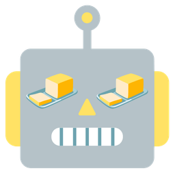 robot and butter
