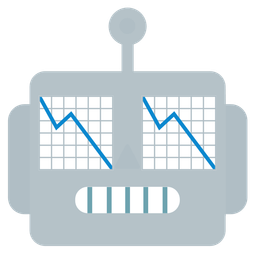 robot and chart decreasing