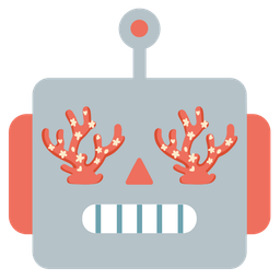 robot and coral