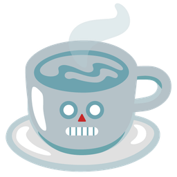 robot and hot beverage