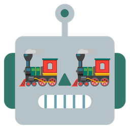 robot and locomotive