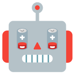 robot and low battery