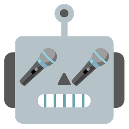robot and microphone