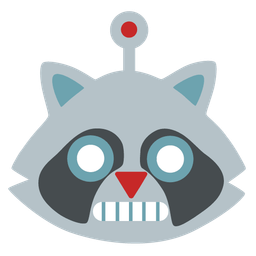 robot and raccoon