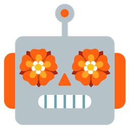 robot and rosette