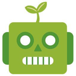 robot and seedling