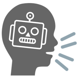 robot and speaking head