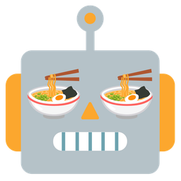 robot and steaming bowl