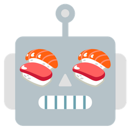 robot and sushi