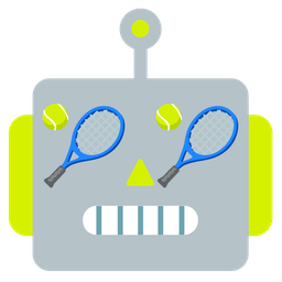 robot and tennis