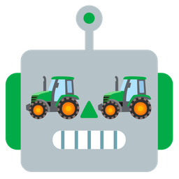 robot and tractor