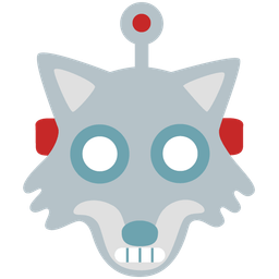 robot and wolf